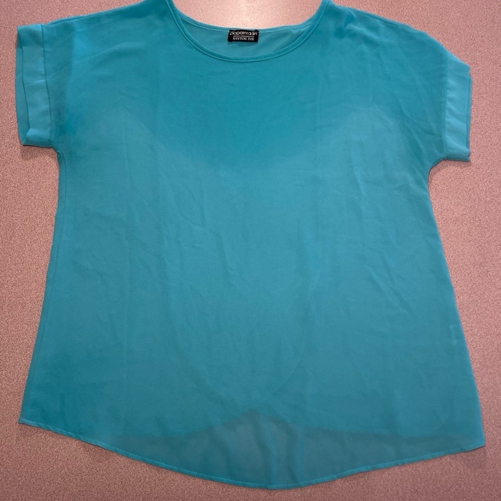 Papermoon from Stitch Fix green blouse size xl